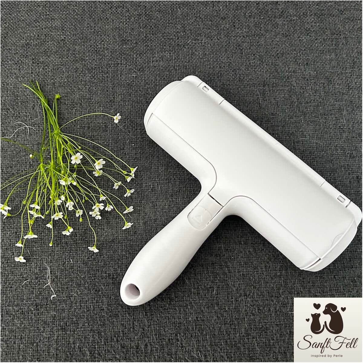 SanftFell Tierhaar-Entferner für Sofa, Teppiche & Autositze – Wiederverwendbar