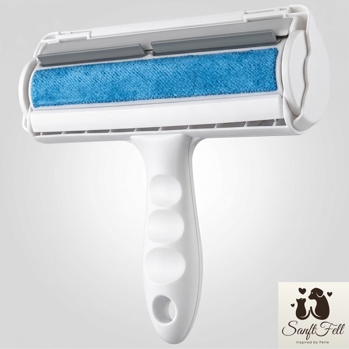 SanftFell Tierhaar-Entferner für Sofa, Teppiche & Autositze – Wiederverwendbar